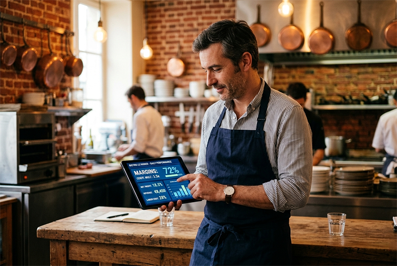 Calcul de la marge d'un restaurant : formules, ratios et outils pour piloter sa rentabilité